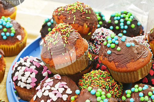 Image of colorful cakes