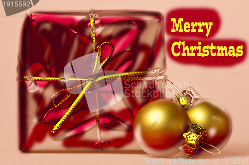 Image of Merry Christmas card