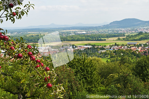 Image of Panoramic view in Baden-Wuerttemberg,Germany