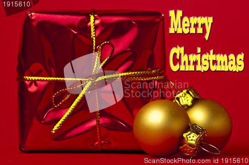 Image of Merry Christmas card