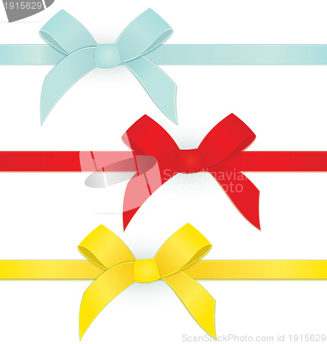 Image of Ribbon three bows Raster