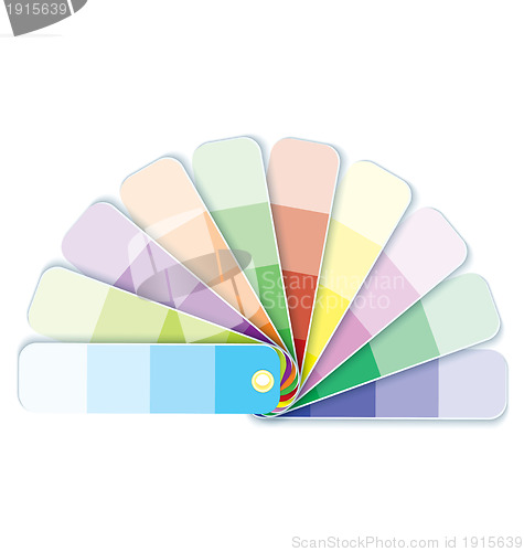 Image of Swatches with tints  Raster