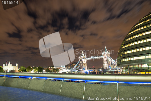 Image of LONDON, SEP 28: London City Hall, headquarter of London Authorit