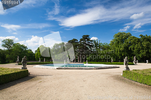 Image of Garden in the Castle in Slavkov 