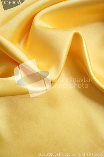 Image of Smooth elegant golden silk can use as background 