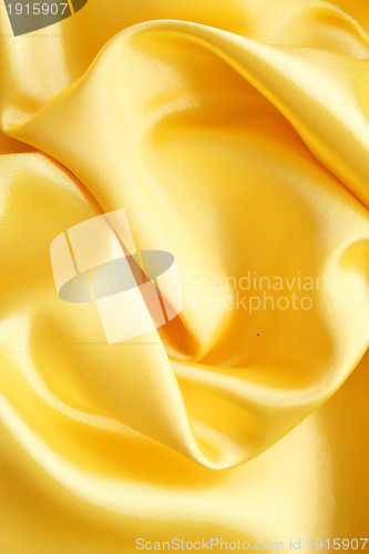 Image of Smooth elegant golden silk 