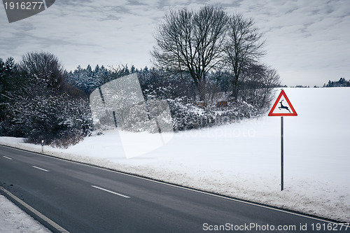 Image of winter road