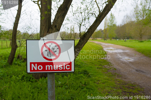 Image of No music