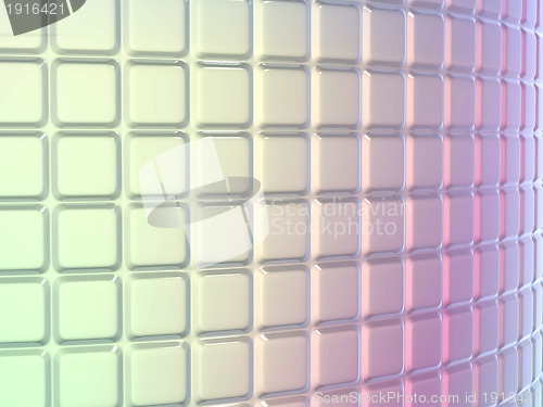 Image of Fluted pattern with gradient colors