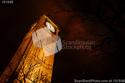 Image of Big Ben at night