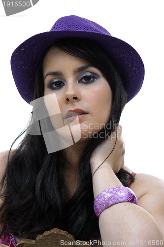 Image of casual young woman