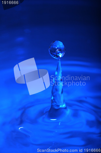 Image of transparent drops of water, nice beautiful background photo