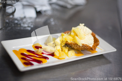 Image of Pineapple ice cream