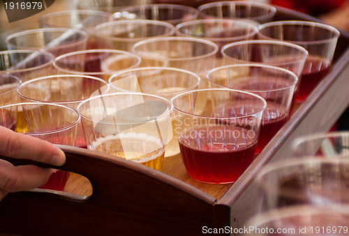 Image of Tray with cups