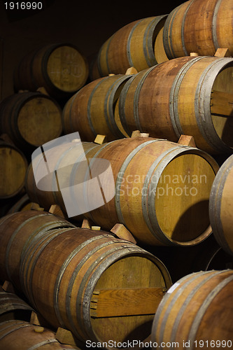 Image of Barrels of South African wine