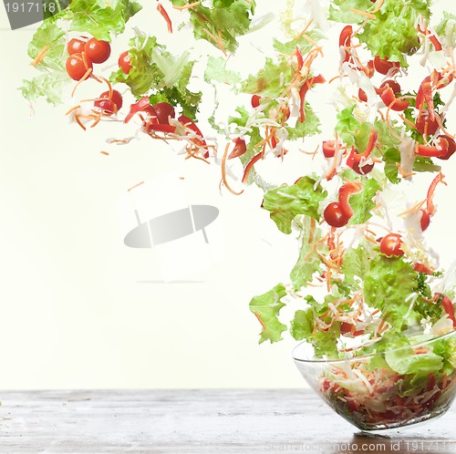 Image of Flying salad