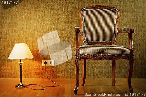 Image of Lamp And Armchair