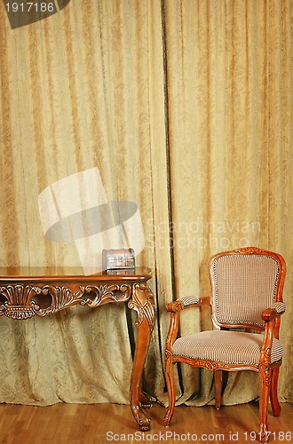 Image of Chair Near The Table