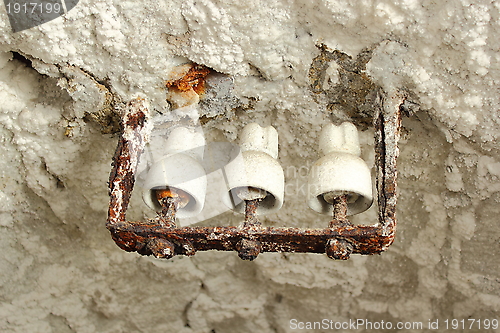 Image of old electricity equipment