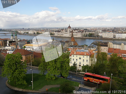 Image of View from Buda hill, Budapest, Hungary