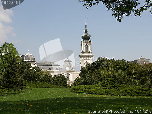 Image of Festetics Palace in Keszthely, Hungary