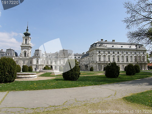 Image of Festetics Palace in Keszthely, Hungary