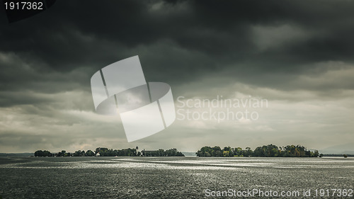 Image of dramatic Chiemsee