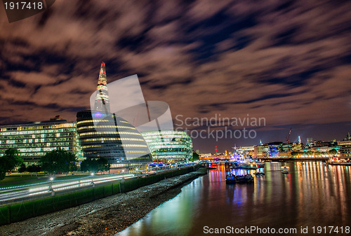 Image of Colors, Lights and Architecture of London in Autumn