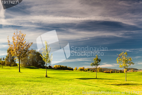 Image of On the Prague golf course