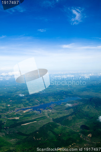 Image of Aerial sky