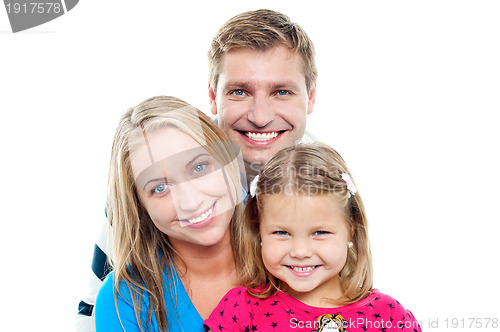 Image of Snap shot of an adorable charming family
