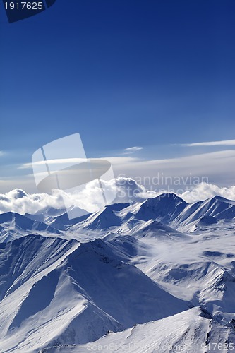 Image of Snow-capped mountains