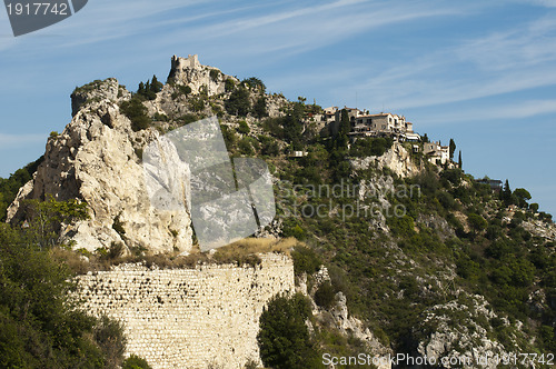 Image of French riviera hill