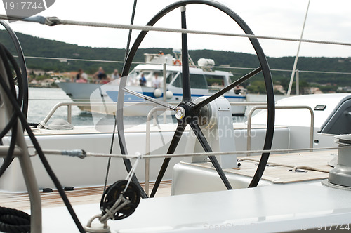 Image of Yacht Rudder