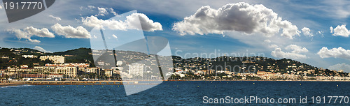 Image of French riviera panorama