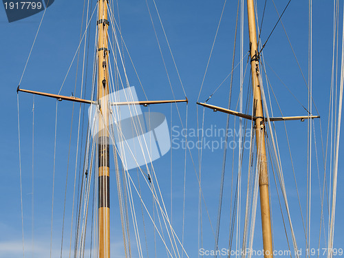 Image of Masts of yachts