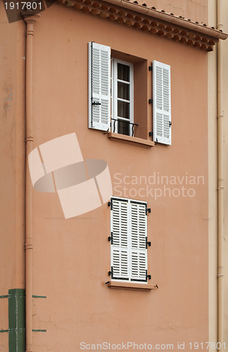 Image of Ancient buildings in St. Tropez.