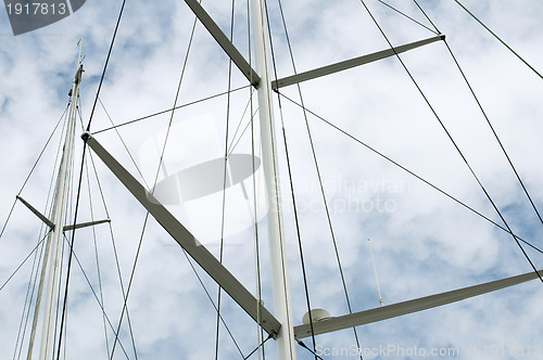 Image of Masts of yachts