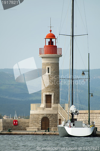 Image of Port light in Saint Tropez