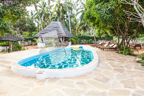 Image of Swimming pool in African Garden