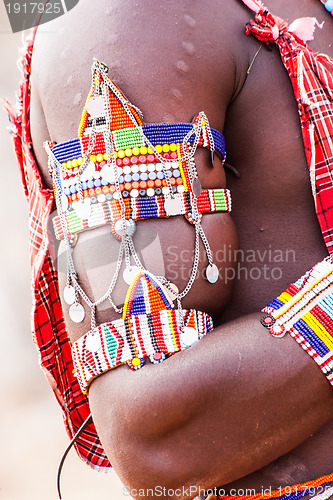 Image of Masai traditional costume