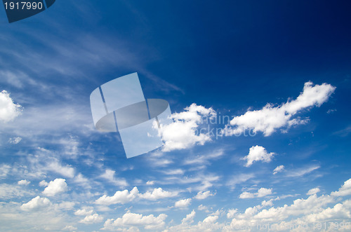 Image of blue sky 
