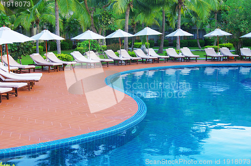 Image of  pool in thailand