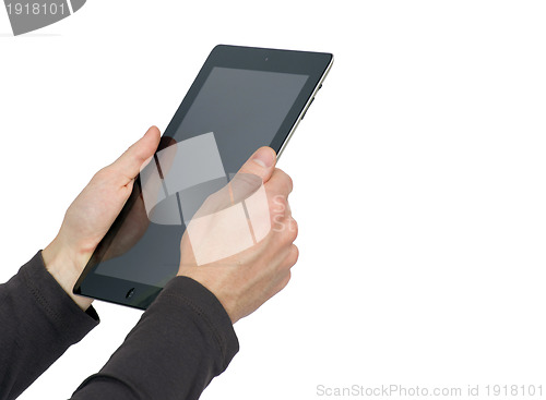 Image of tablet computer
