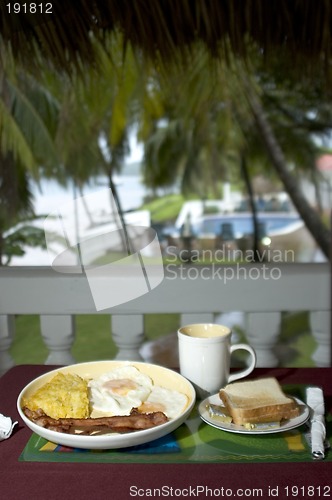 Image of breakfast at the resort