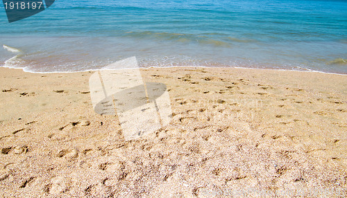 Image of sand of beach 