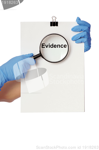 Image of evidence