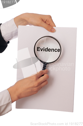 Image of evidence