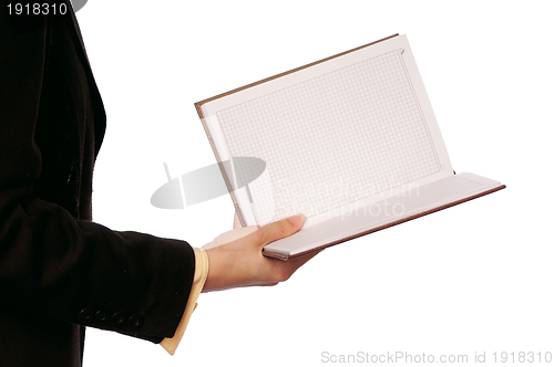 Image of woman reads book