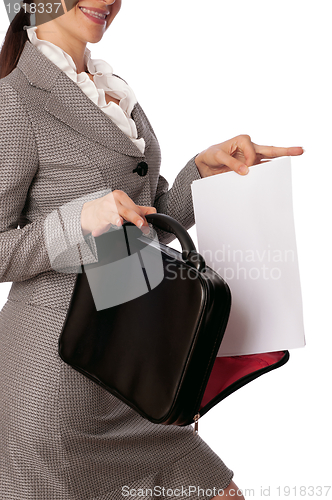 Image of Suitcase with documents
